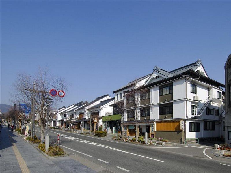 ホテル 中央館　清水屋旅館 長野市 エクステリア 写真