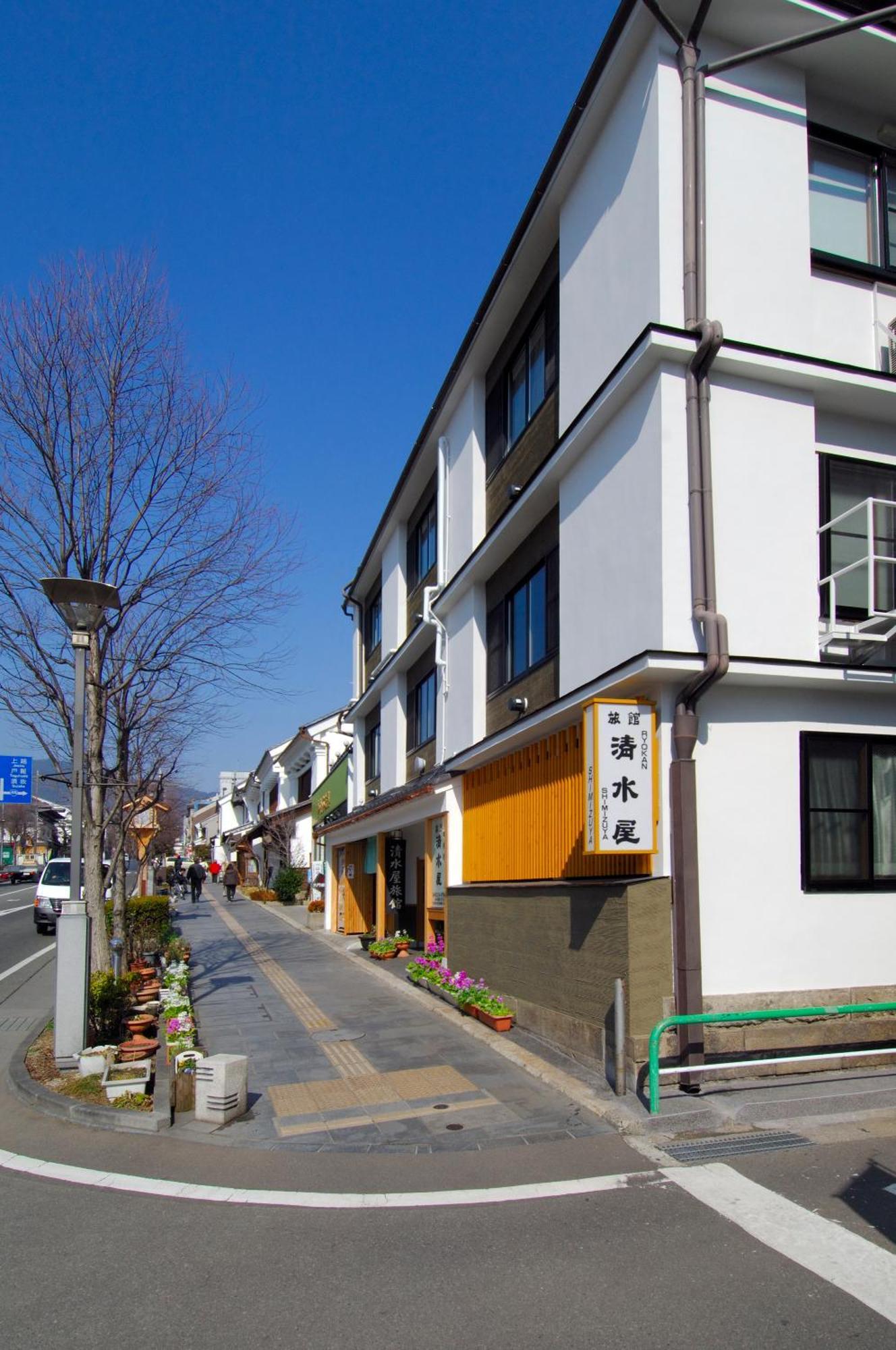 中央館　清水屋旅館 長野市 エクステリア 写真