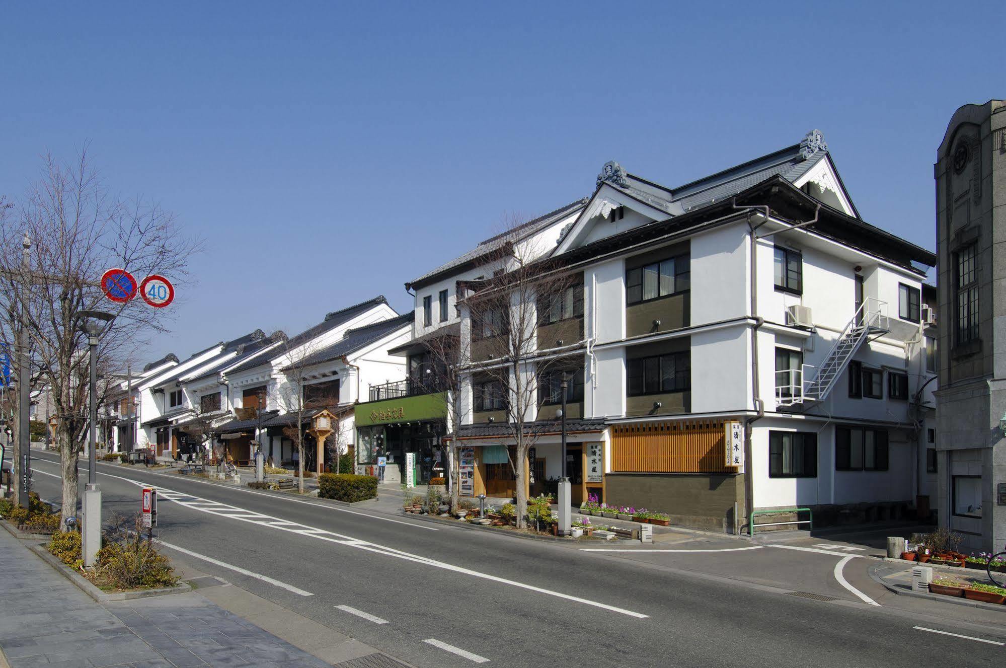 ホテル 中央館　清水屋旅館 長野市 エクステリア 写真